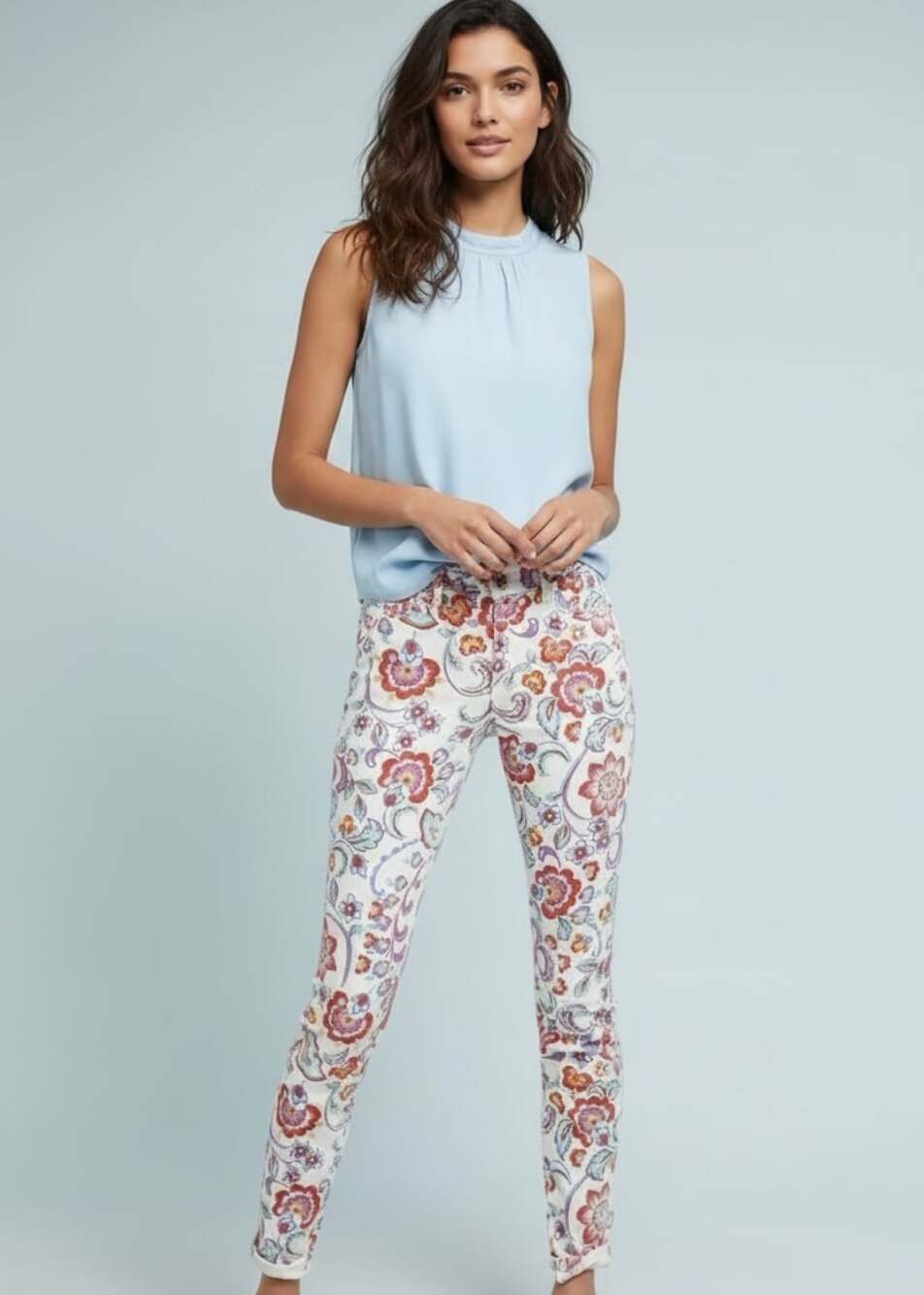 Anthropologie Pilcro & The Letterpress Skinny Jeans Size 28 EUC